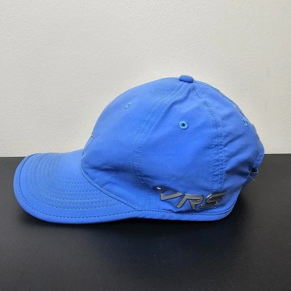 Nike Hat Cap Mens Strap Back Blue VRS RZN Swoosh Logo Performance Golf Golfing - Picture 4 of 9